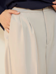 2WAYフルダルアウトタックキュロットパンツ