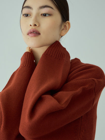 アニマルジャカードニットプルオーバー≪手洗い可能≫