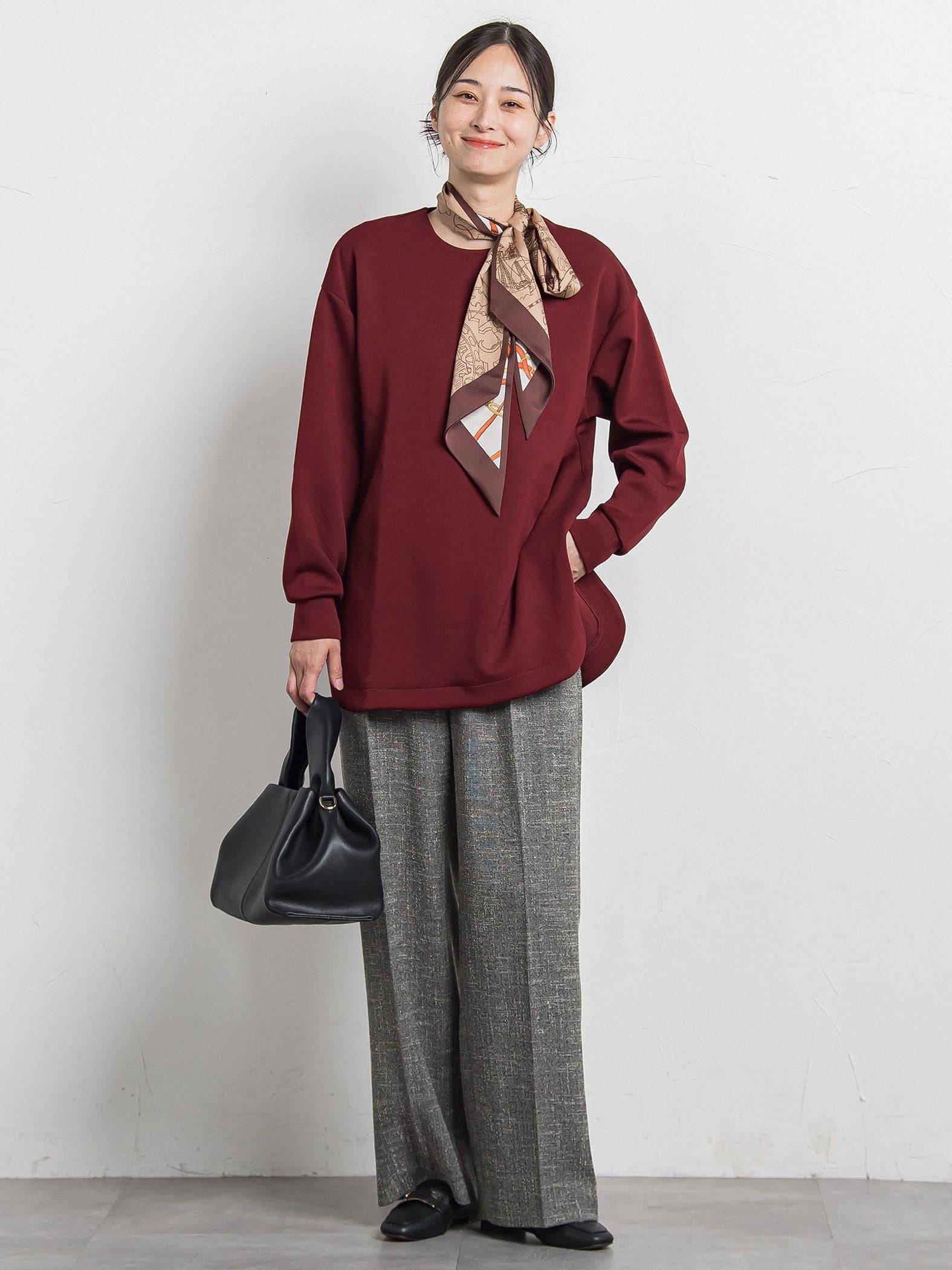 【WEB限定】ふんわリッチプルオーバー≪手洗い可能≫