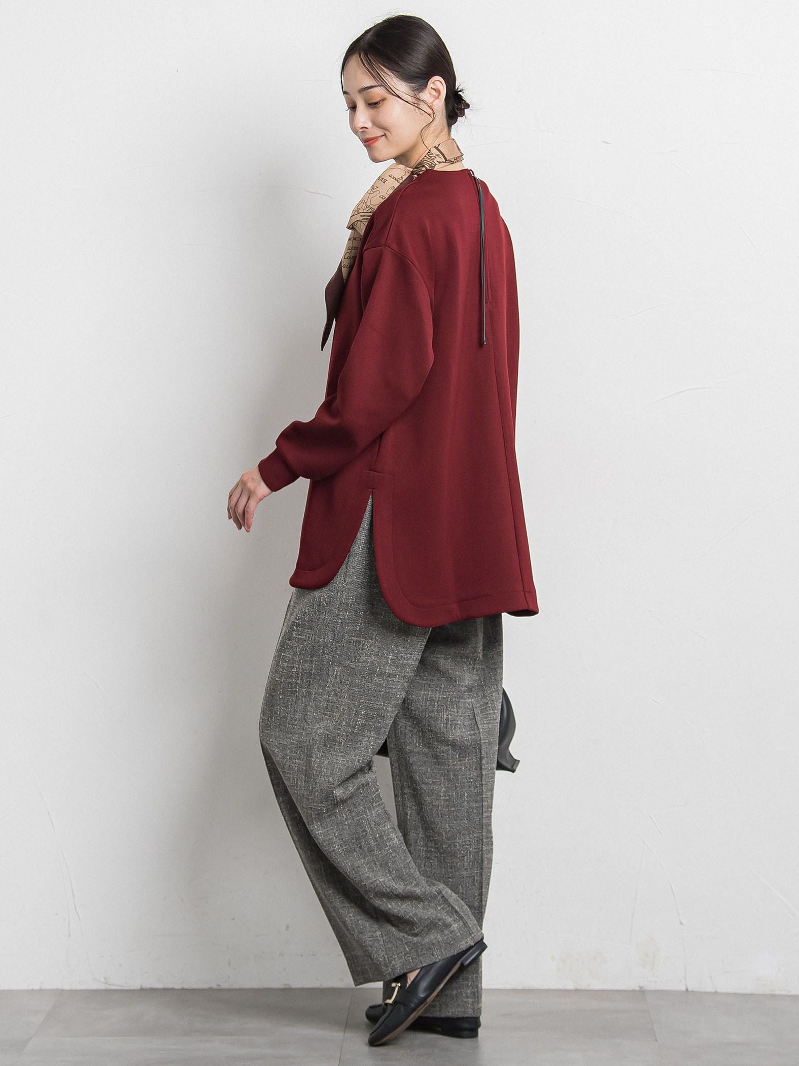 【WEB限定】ふんわリッチプルオーバー≪手洗い可能≫