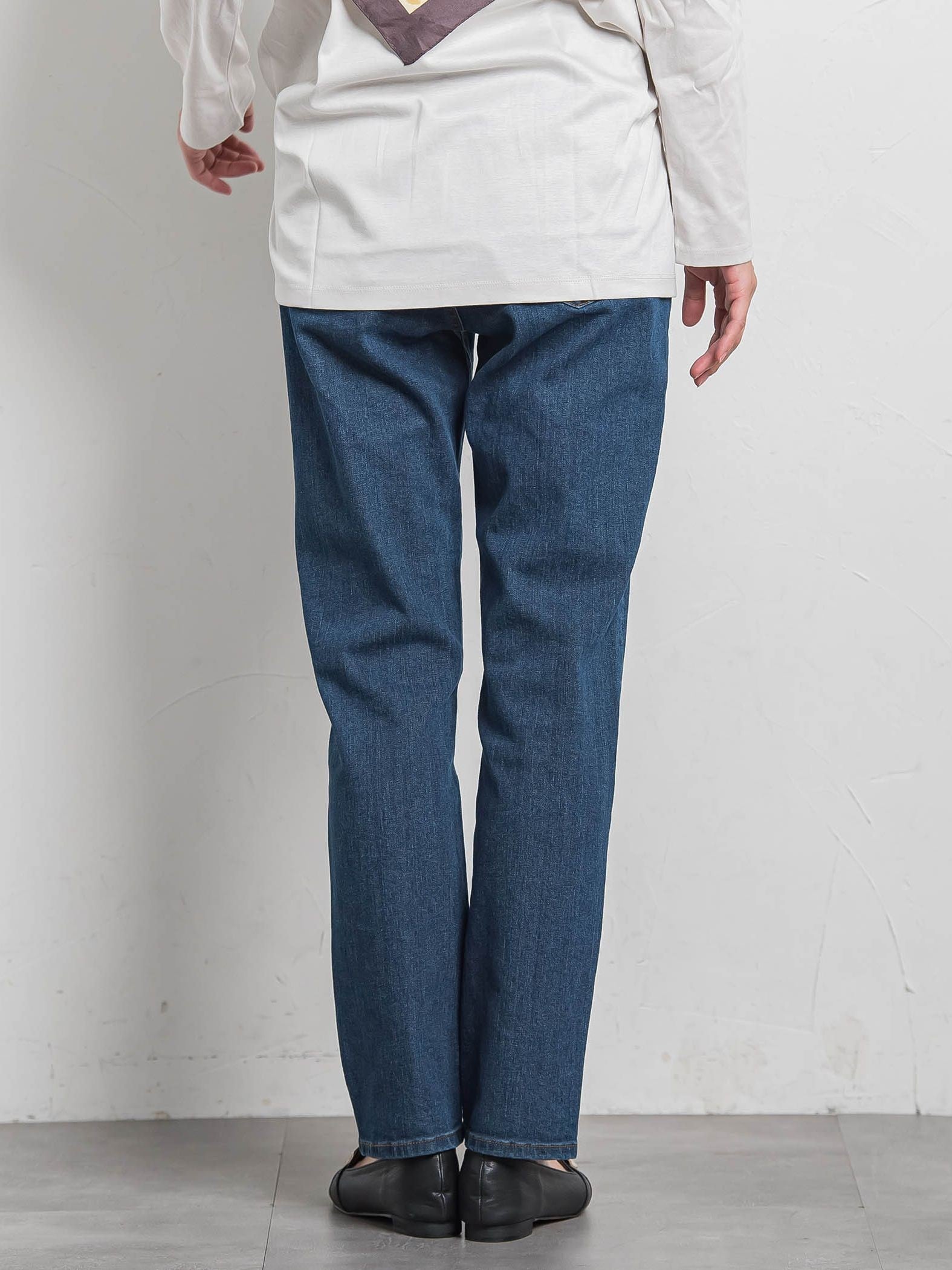 【WEB限定】365デニムパンツ スキニーシルエット≪洗える≫