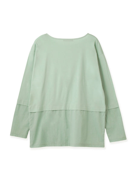 《予約》【連休。涼。軽やかに。】ドッキングシアーロンT《UVケア》