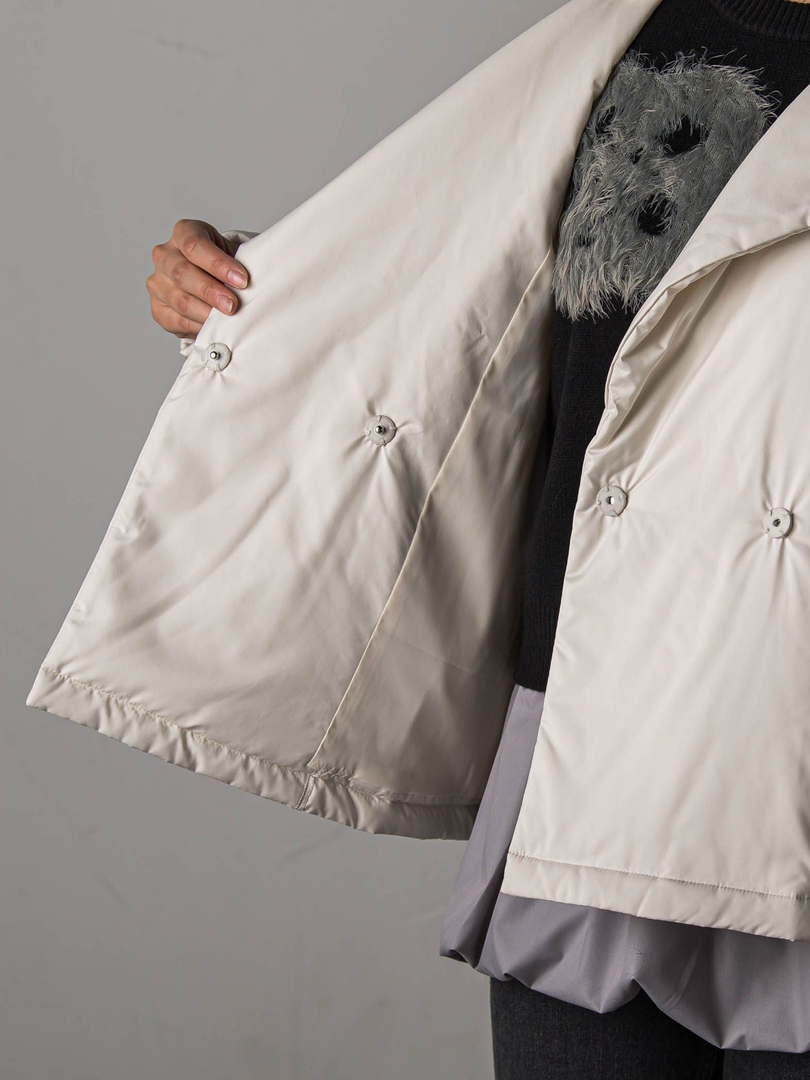 THINDOWNチェスタージャケット≪洗濯機で洗える≫