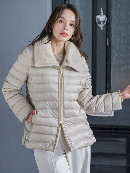 襟ファーダウン