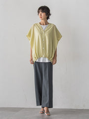 【WEB限定/大きいサイズ】“まるでデニム見え”ワイドパンツ