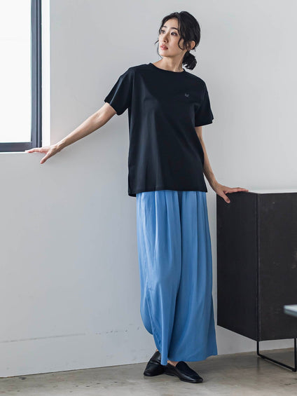 【J Lounge限定】la.f...ロゴTシャツ≪手洗い可能≫
