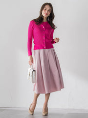 タフタフレアスカート