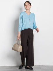 Brisbane Vネックニットプルオーバー≪11号あり≫