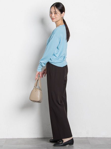 Brisbane Vネックニットプルオーバー≪11号あり≫