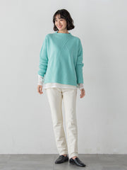 ヘリンボーンニット