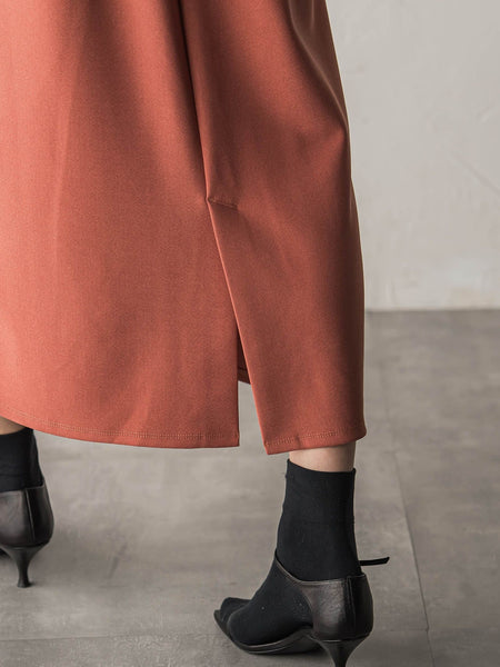 ジョーゼットダンボールAラインスカート≪セットアップ対応/洗濯機で洗える≫