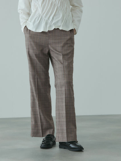 サイドラインスリットパンツ≪手洗い可能≫