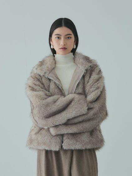 フェイクファージャケット