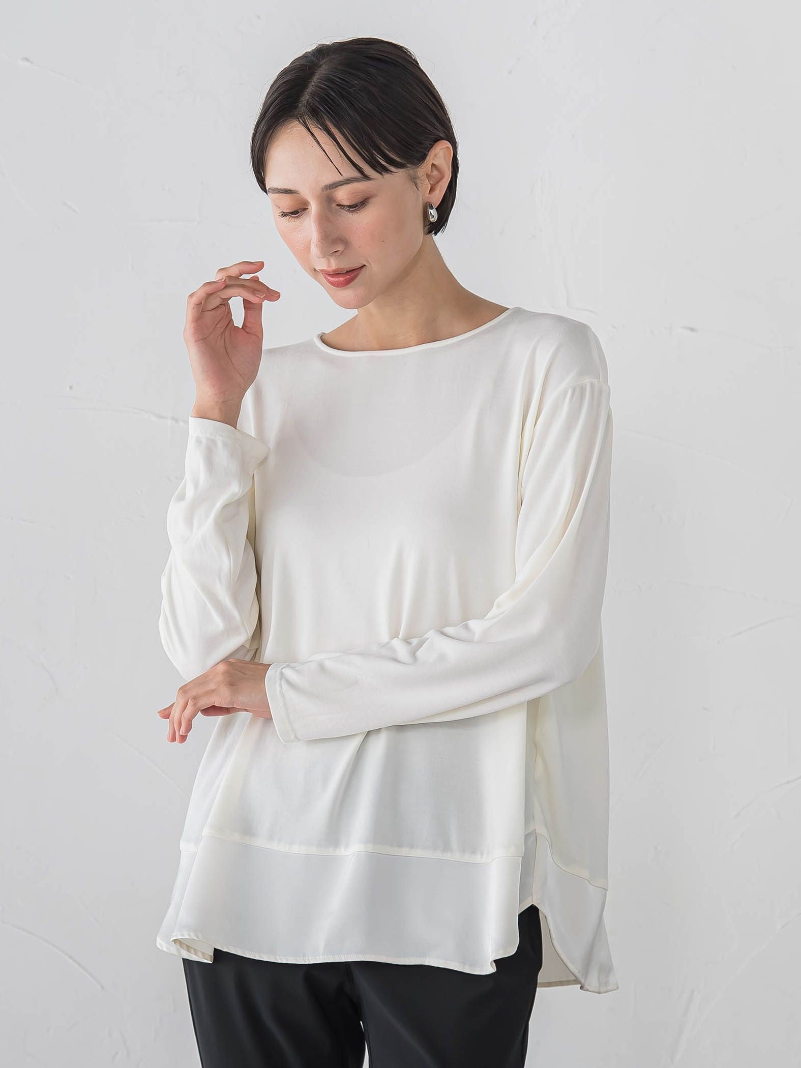【WEB限定/大きいサイズ】≪待望の長袖≫優秀ロンT