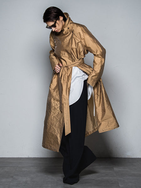 カタログ掲載】クラッシュタフタコート | ESSEN. LAUTREAMONT  