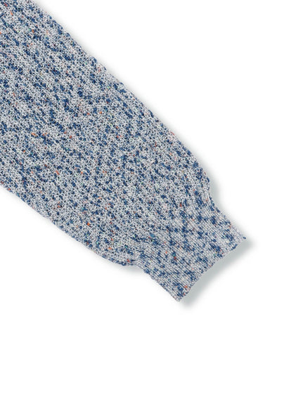 ミックスコイルクルーネックカーディガン