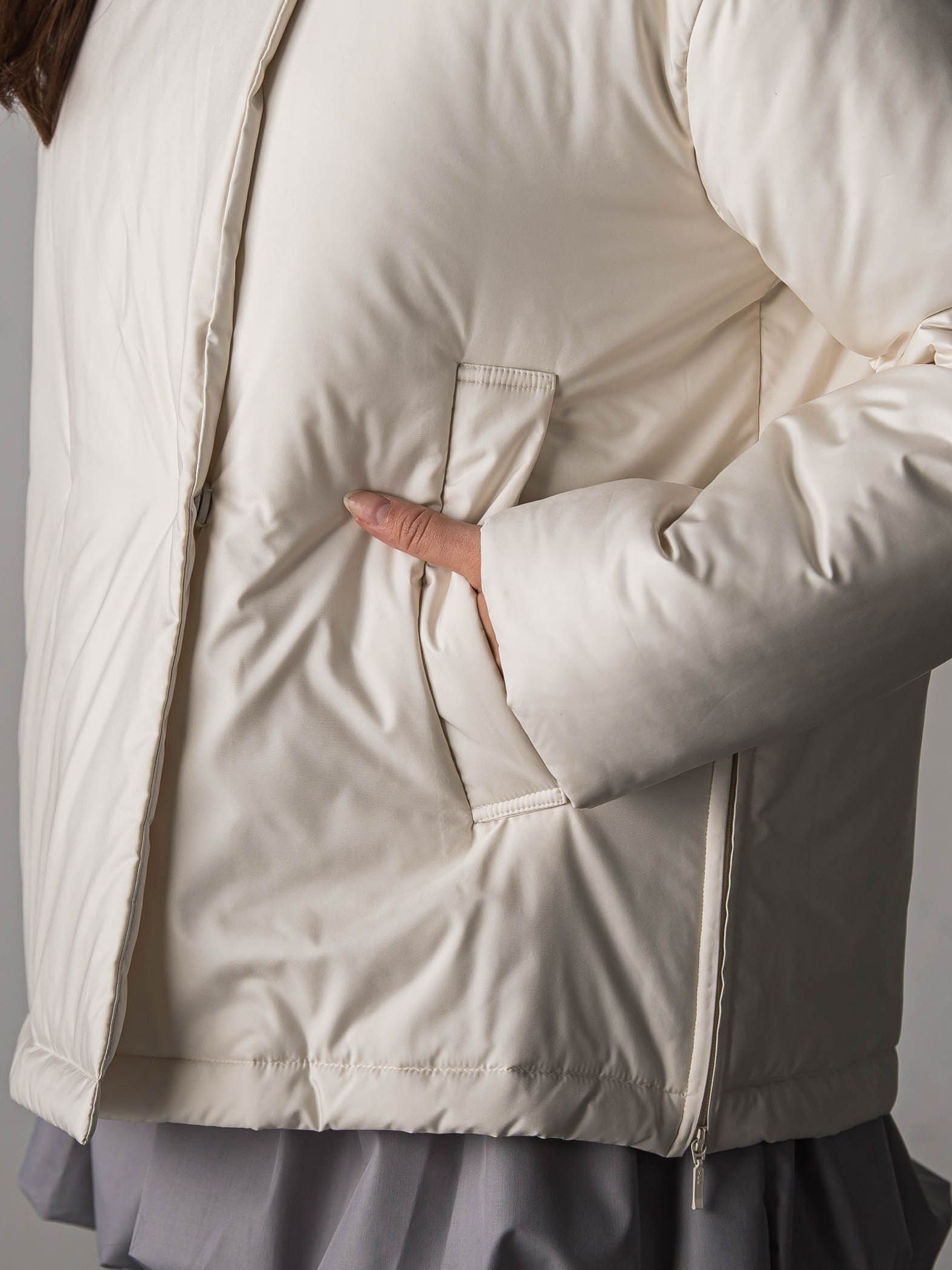 THINDOWNチェスタージャケット≪洗濯機で洗える≫