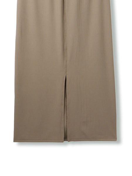 コードダブルニットナロースカート