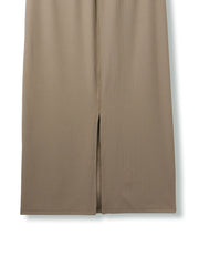 コードダブルニットナロースカート