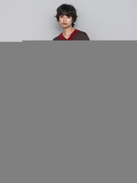 今日の気分で着回せるリバーシブルニット≪手洗い可能≫