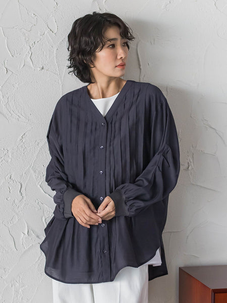 【WEB限定】”着こなし広がる”シャツブラウス