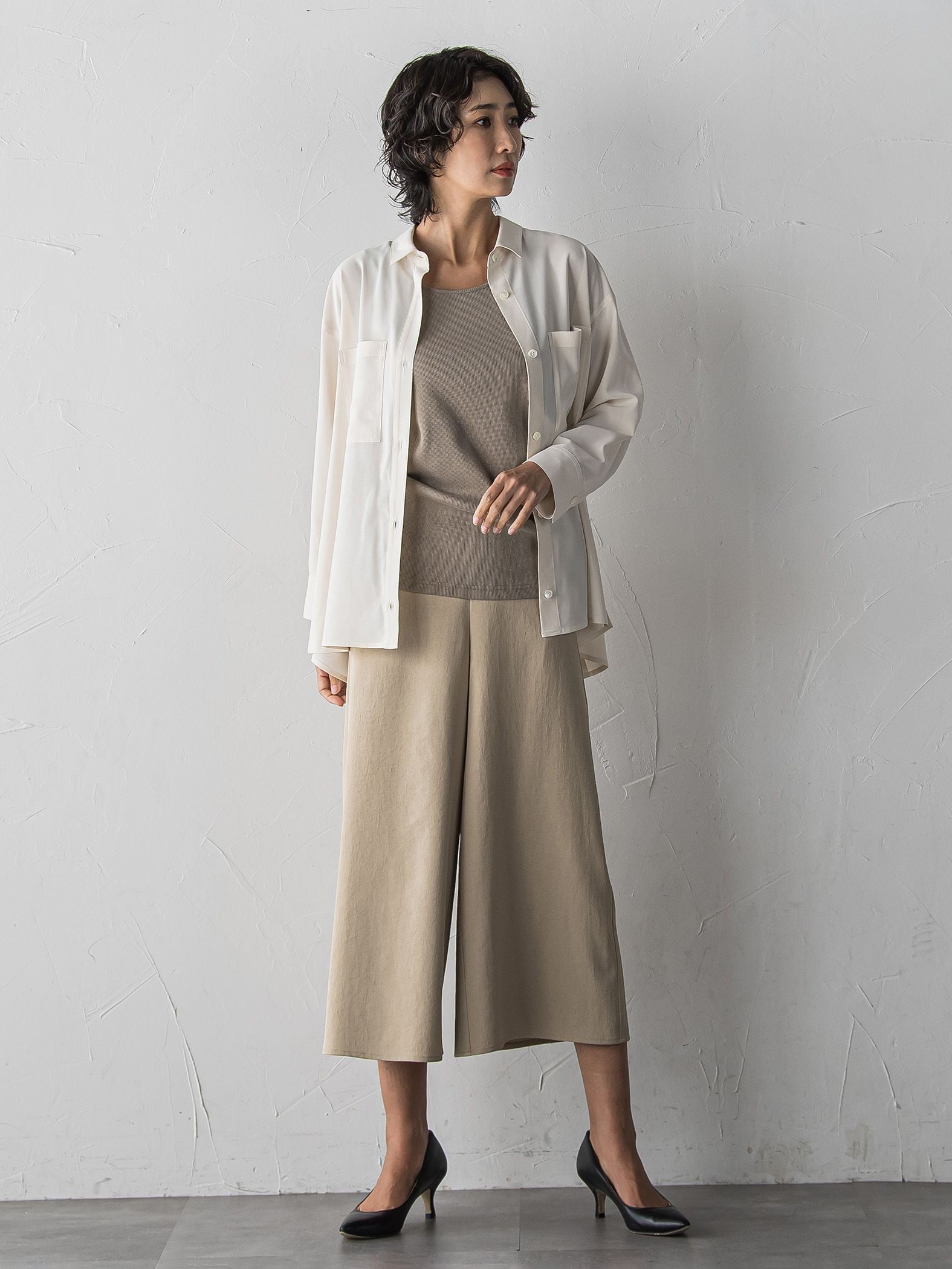 【大きいサイズ/受注会限定】ボディーシェルガウチョ