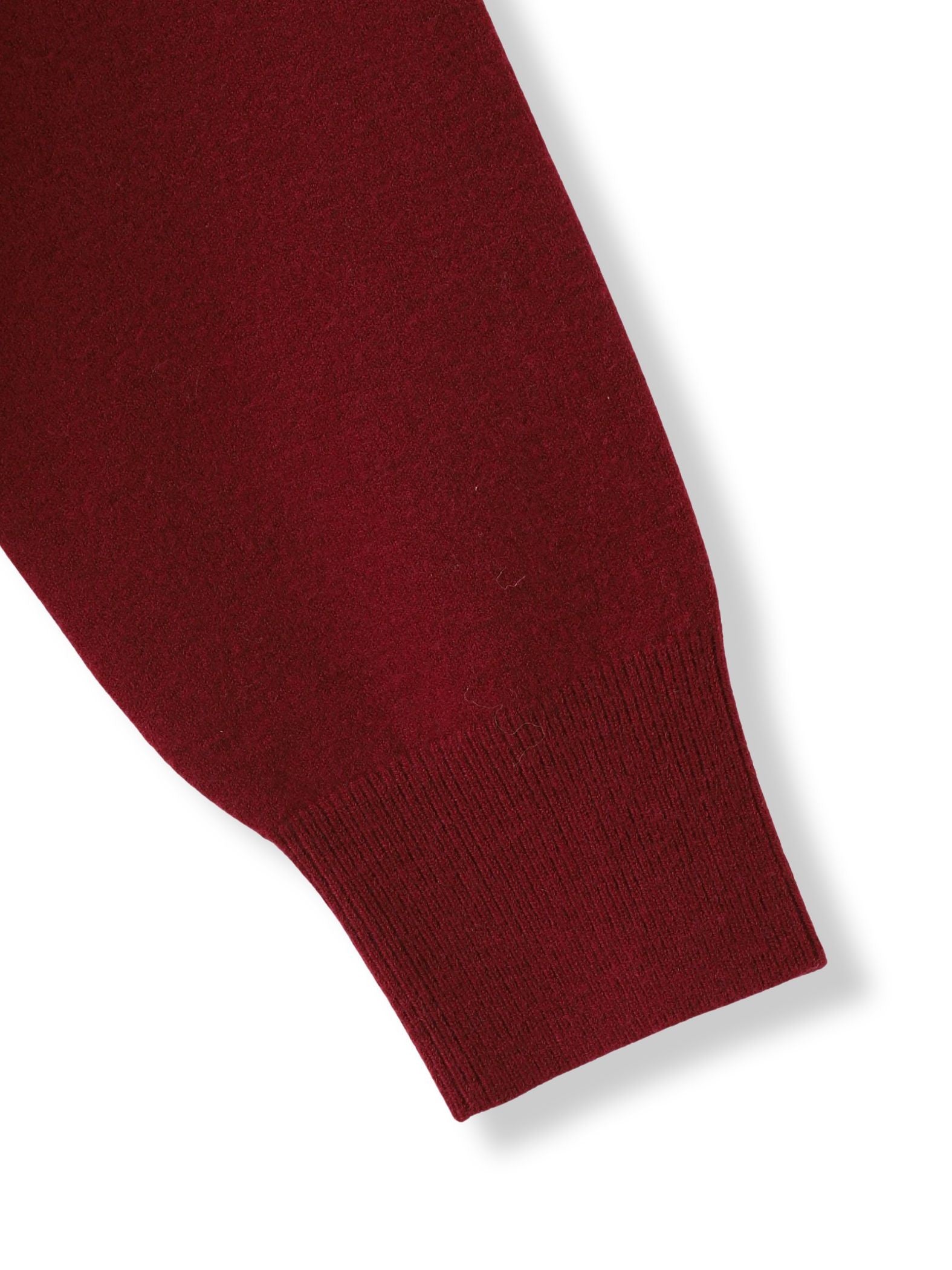 【ふわもち】Vネックニット≪洗濯機で洗える≫