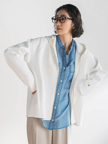 シアーデニムシャツ