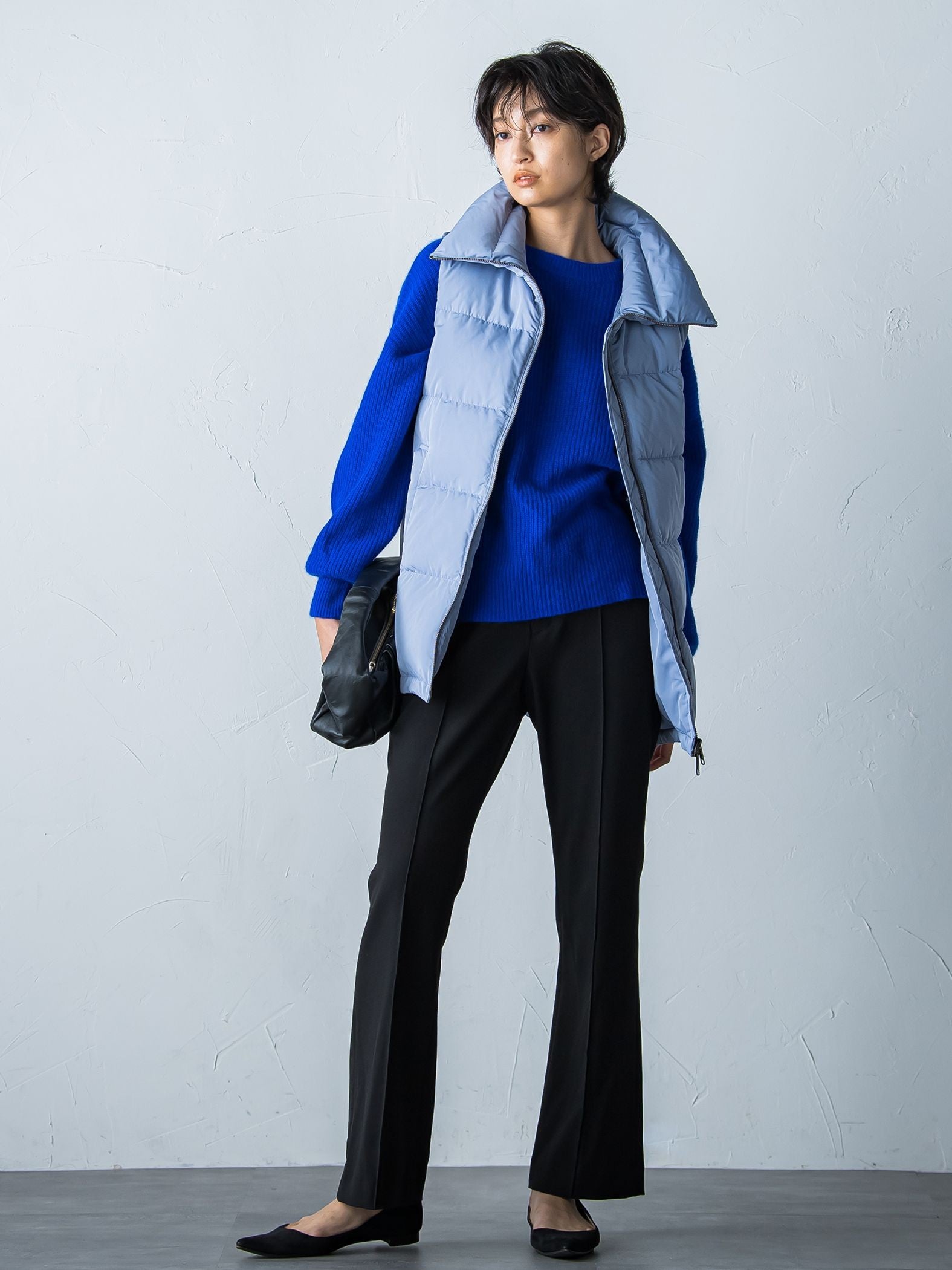 ラクーンブレンドニットプルオーバー