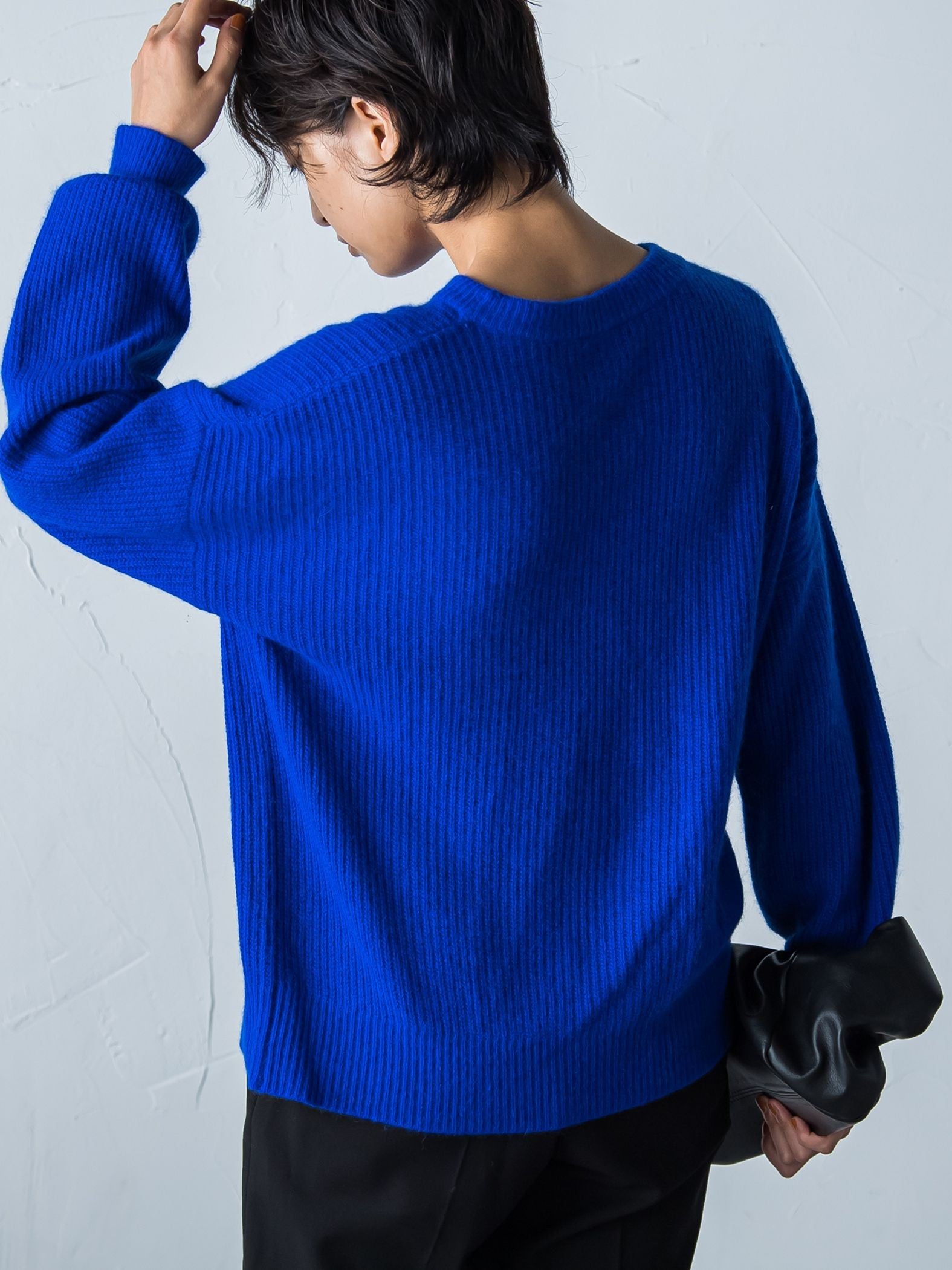 ラクーンブレンドニットプルオーバー