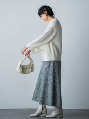 ラクーンブレンドニットプルオーバー