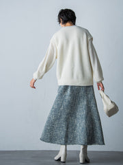 ラクーンブレンドニットプルオーバー