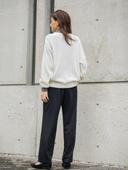 ラクーンブレンドニットプルオーバー