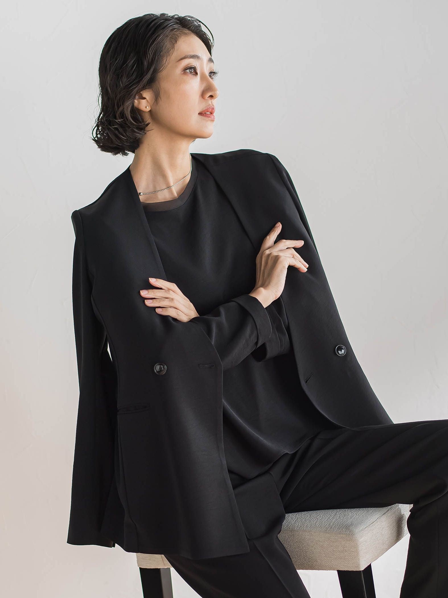 ハイストレッチカルゼジャケット