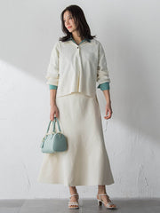 フレアニットスカート