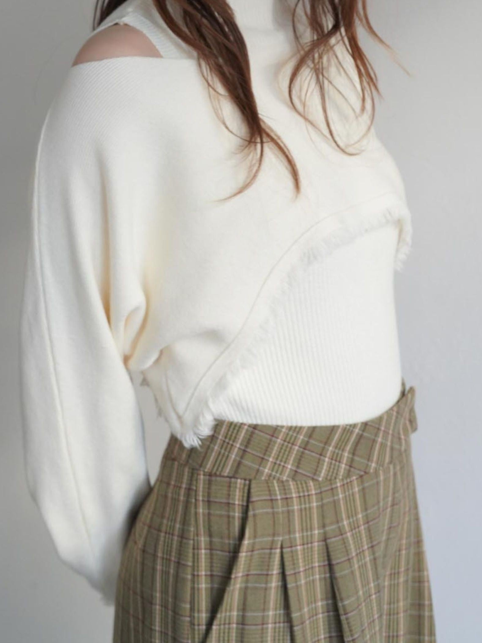 Glen Check Wide Pants［under150cmさんもオススメ］≪手洗い可能≫