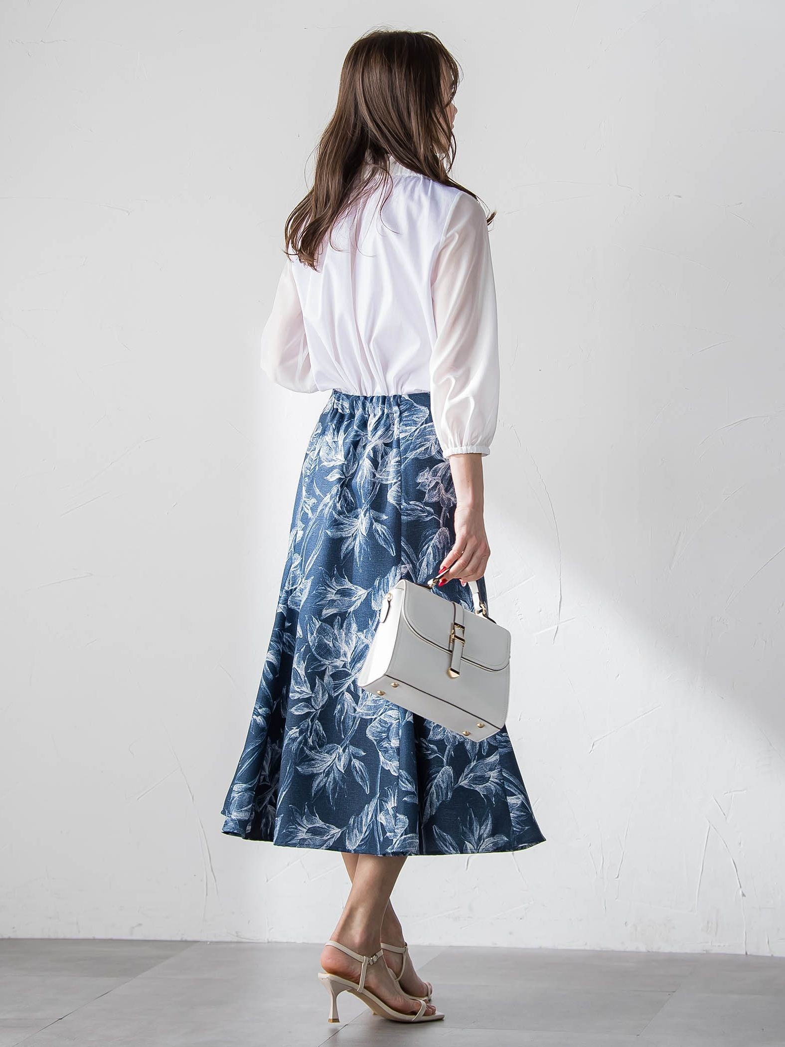 サイドリボンカットソー