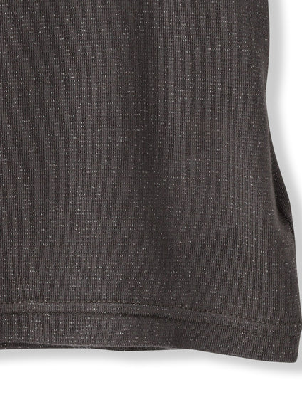 カシミヤシルクシアーラメカットソー≪手洗い可能≫