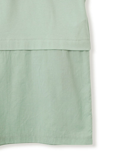 《予約》【連休。涼。軽やかに。】ドッキングシアーロンT《UVケア》