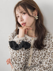 QCチャーム付きシュシュ