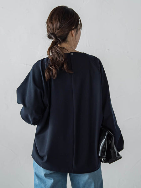 両面起毛T/Rブラウス