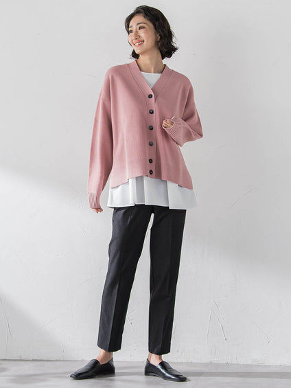 ペプラムカットソー