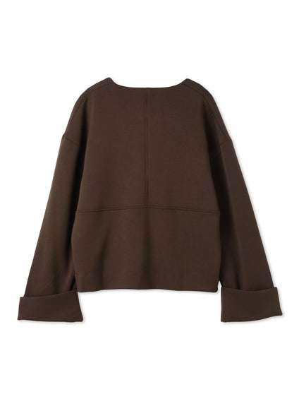 フリースバックダンボールプルオーバー≪手洗い可能≫