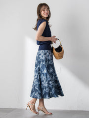 LUCINDA前後2wayパールニット