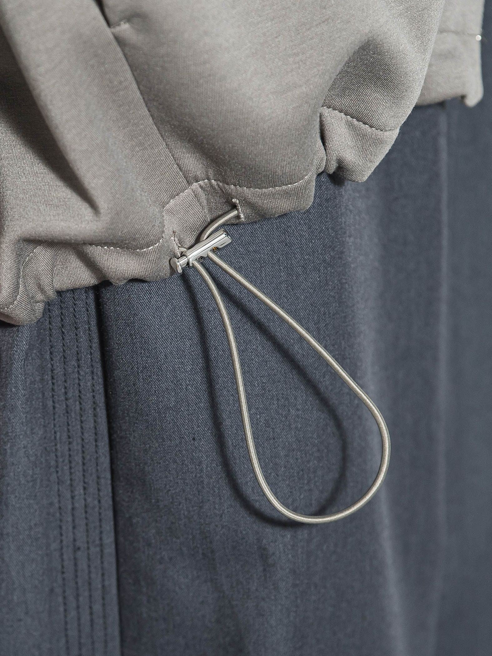 【WEB限定】フードジップダンボールパーカー≪手洗い可能≫