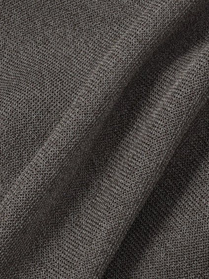 グリッディメッシュノーカラージャケット