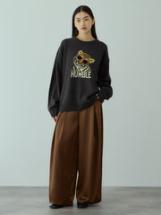 アニマルジャカードニットプルオーバー≪手洗い可能≫