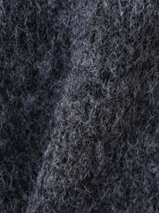 フラッフィークルーネックニット≪手洗い可能≫