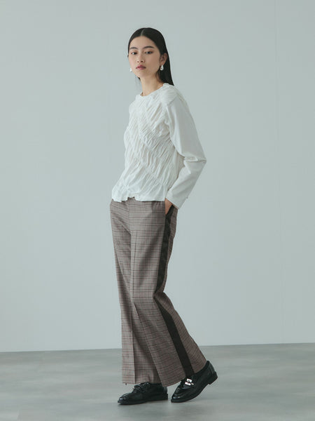 サイドラインスリットパンツ≪手洗い可能≫