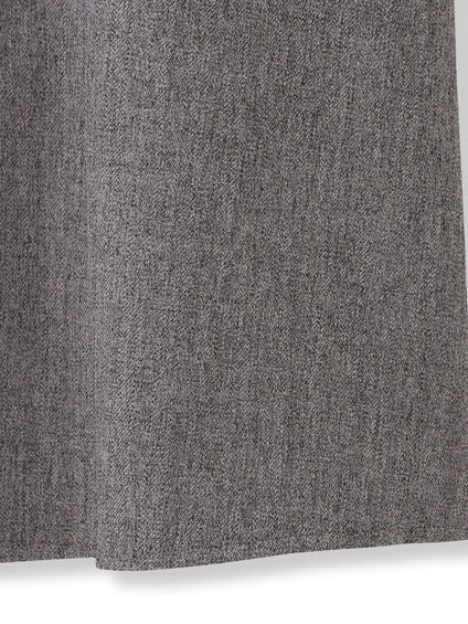 ミックスツイード×レザーライクジャンスカ≪洗濯機で洗える≫